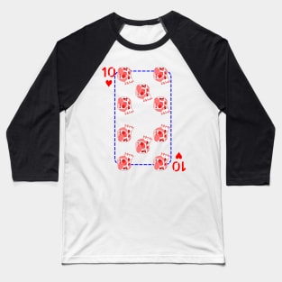 10 of hearts Baseball T-Shirt